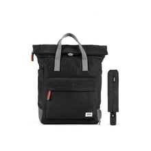 Roka London Bayswater B + Waterloo Ryggsäck 42 cm + Paraply – Svart