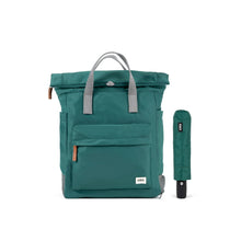 Roka London Bayswater B + Waterloo Ryggsäck 42 cm + Paraply – Teal
