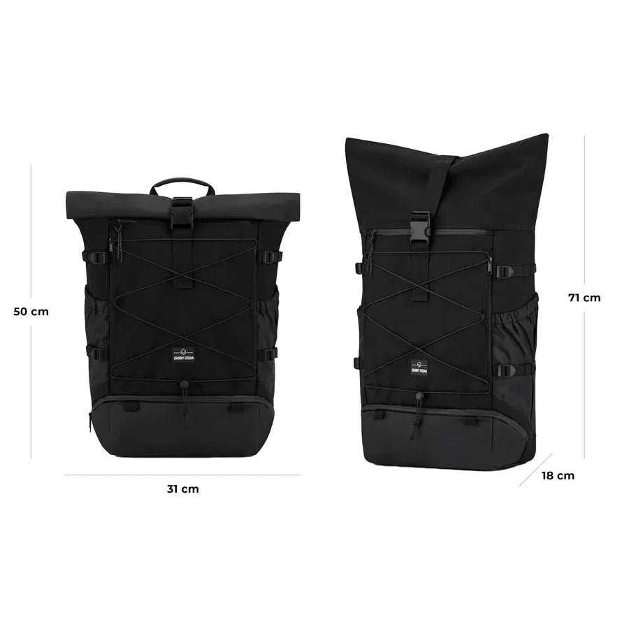 Johnny Urban Allen Travel Datorryggsäck 17" - Svart