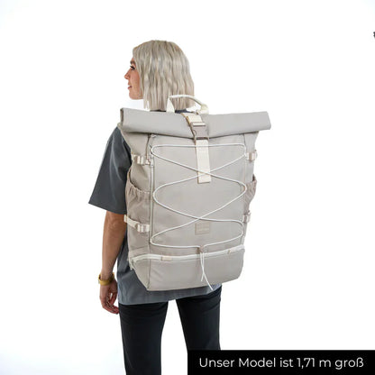 Johnny Urban Allen Travel Datorryggsäck 17" - Sand