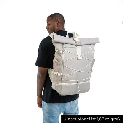 Johnny Urban Allen Travel Datorryggsäck 17" - Sand