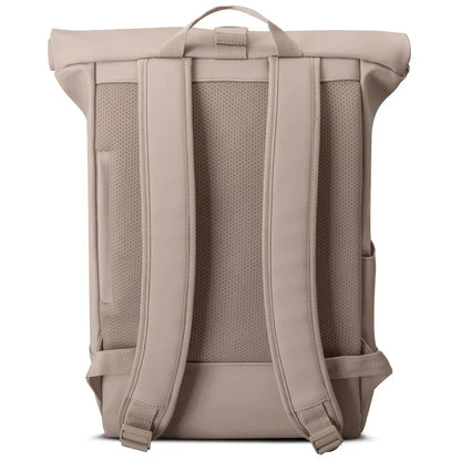 Johnny Urban Harvey rolltop-ryggsäck medium 16" – Beige