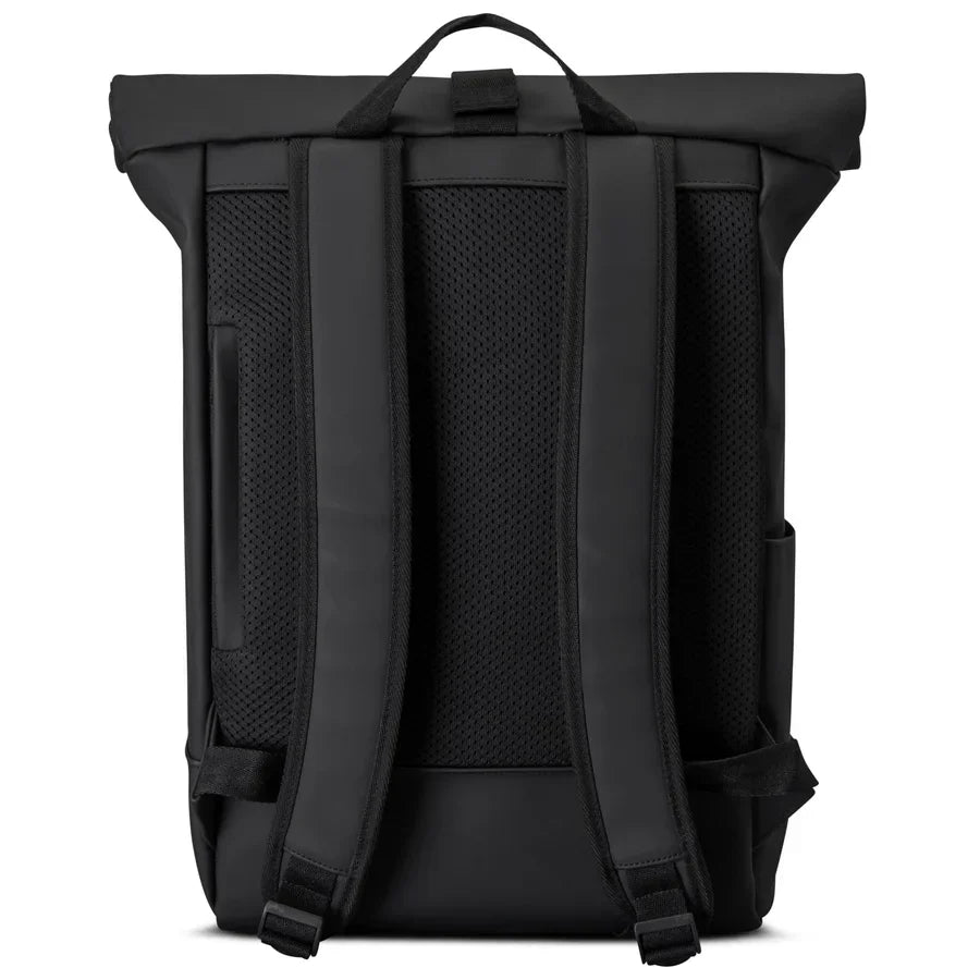 Johnny Urban Harvey rolltop-ryggsäck medium 16" – Svart