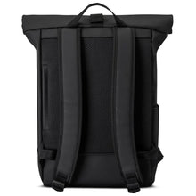 Johnny Urban Harvey rolltop-ryggsäck medium 16" – Svart