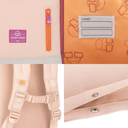 Johnny Urban Junior Aaron Ryggsäck 32cm - Rosa