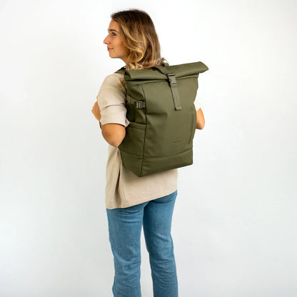 Johnny Urban Harvey Rolltop Large 16 tum – Olive