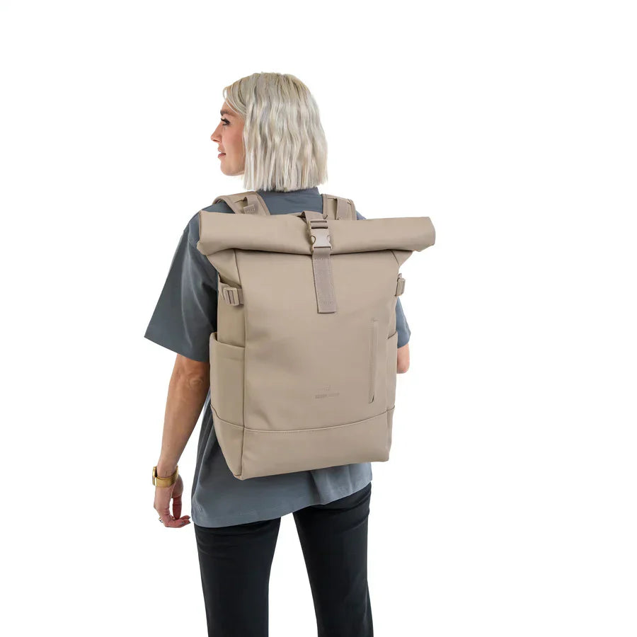 Johnny Urban Harvey Rolltop Large 16 tum – Beige