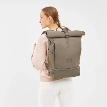 Johnny Urban Allen Rolltop Large 16" - Ökengrå