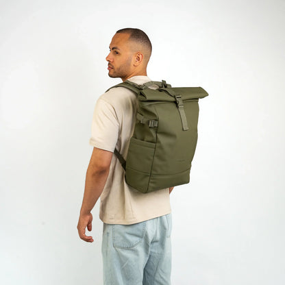 Johnny Urban Harvey Rolltop Large 16 tum – Olive