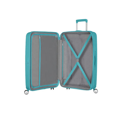 American Tourister Soundbox - Turkos Mellanstor Resväska 67cm