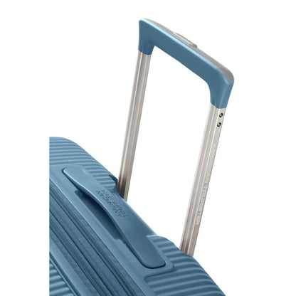American Tourister Soundbox - Stenblå Stor Resväska 77cm
