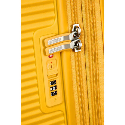 American Tourister Soundbox - Guld/Gul XL Resväska 80cm