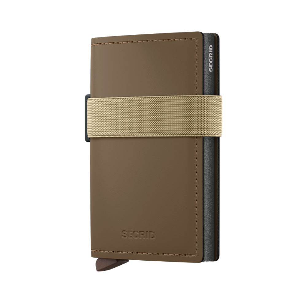 Secrid Matte Bandplånbok 10 cm - Beige