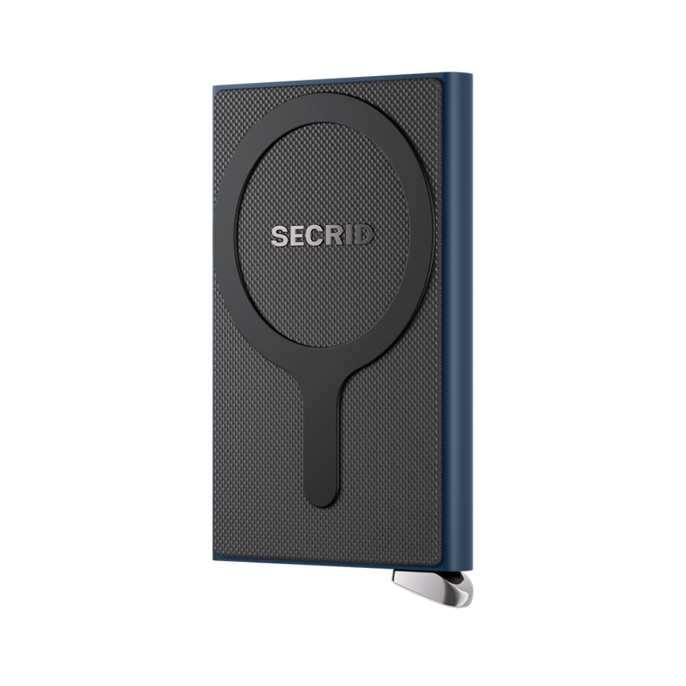 Secrid Cardprotector MagSafe Fluted+ korthållare 10 cm - Navy