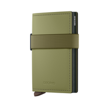 Secrid Matte Bandplånbok 10 cm - Khaki