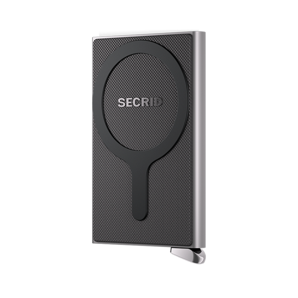 Secrid Cardprotector MagSafe Fluted+ korthållare 10 cm - Silver