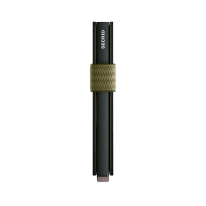 Secrid Matte Bandplånbok 10 cm - Khaki