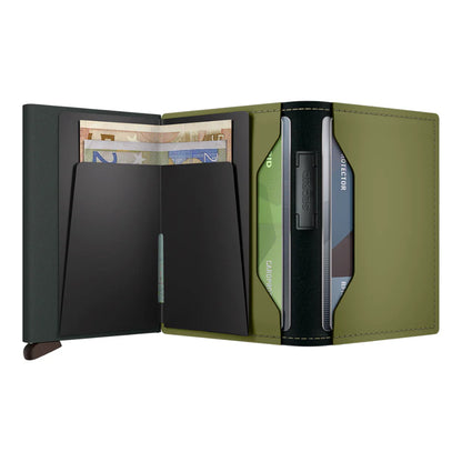 Secrid Matte Bandplånbok 10 cm - Khaki