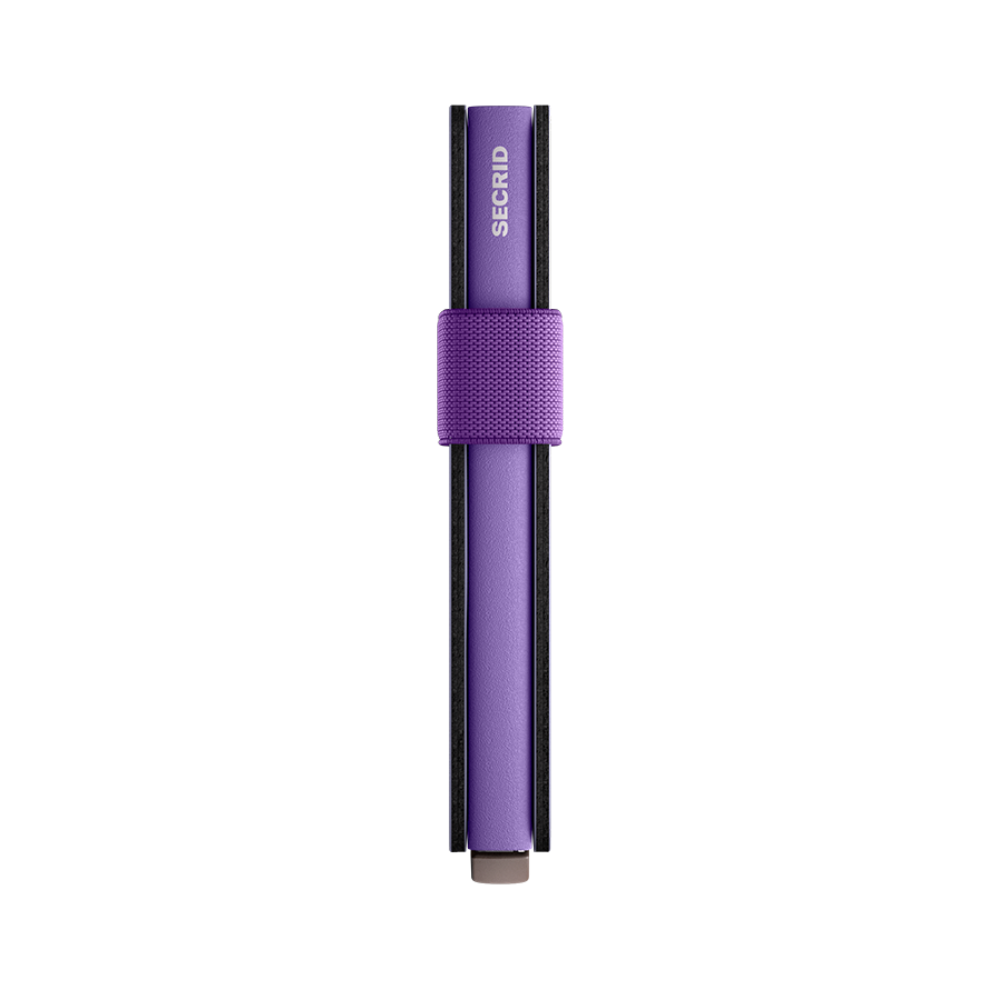 Secrid Matte Bandplånbok 10 cm - Lila