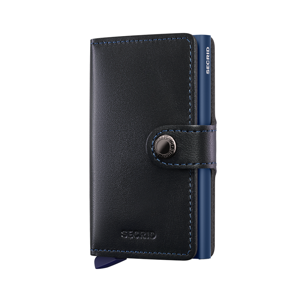 Secrid Miniwallet Original - Navy/Svart Korthållare 10cm