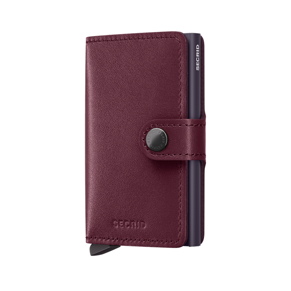 Secrid Miniwallet Original - Cranberry Korthållare 10cm