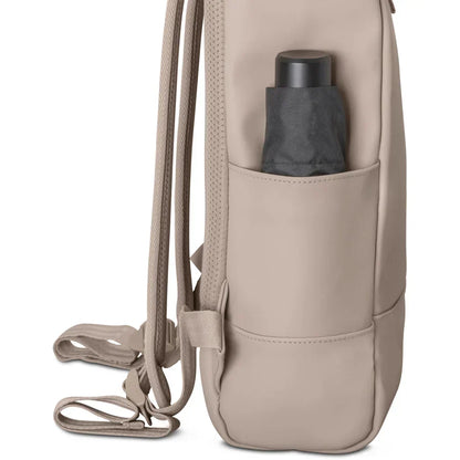 Johnny Urban Harvey rolltop-ryggsäck medium 16" – Beige