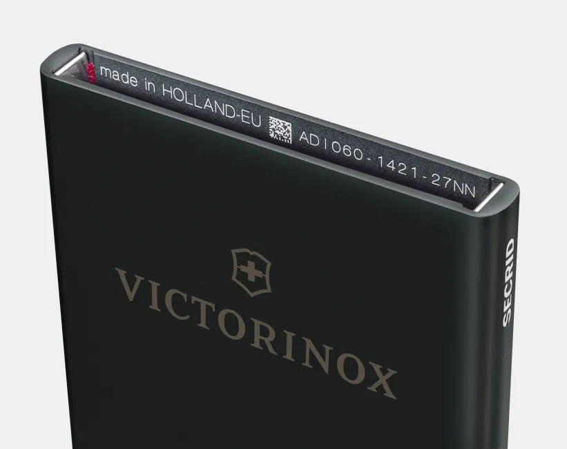 Victorinox Altius Secrid - Svart Korthållare 10cm