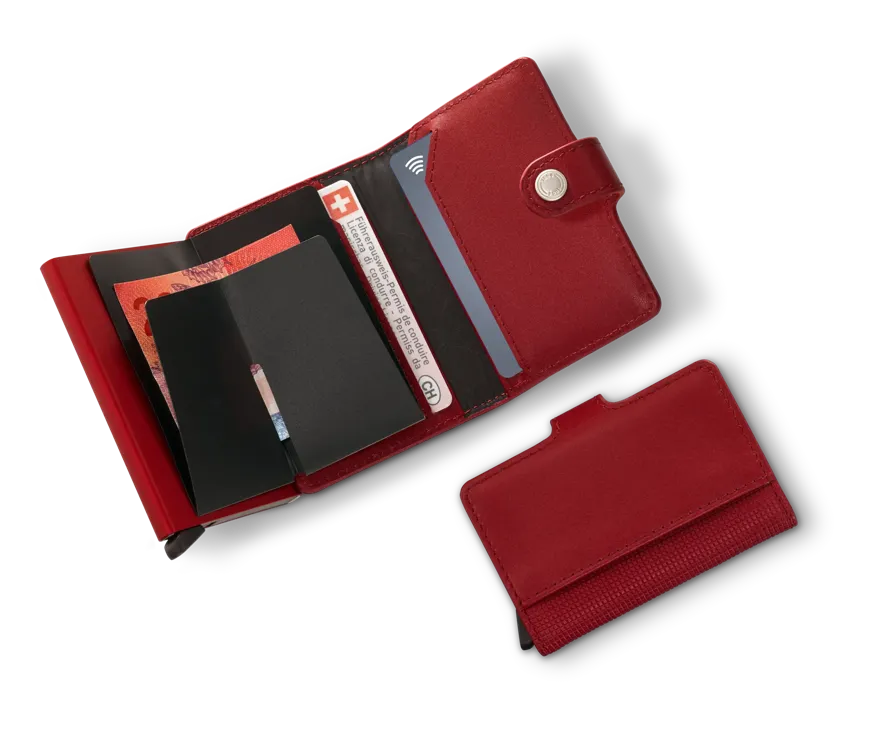 Victorinox Altius Secrid Kortplånbok 10cm Röd