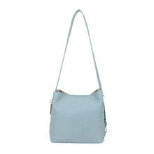 Ulrika Design Bar Zipper - Ljusblå Axelväska 38cm