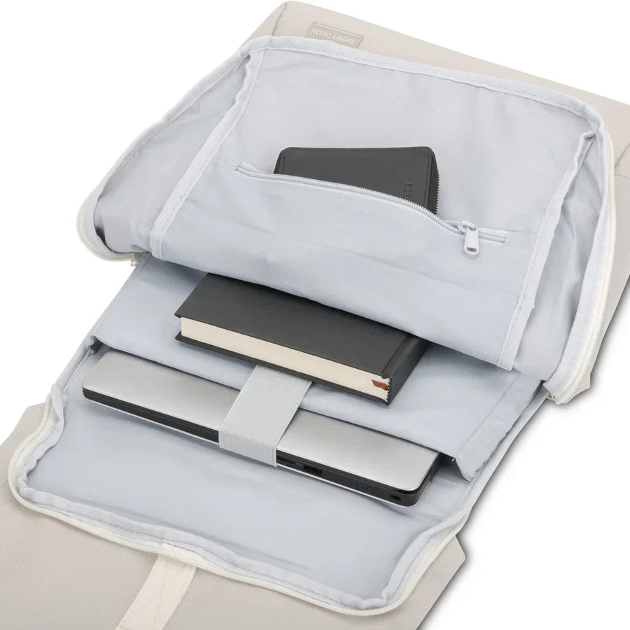 Johnny Urban Mika datorryggsäck 16" – Sand