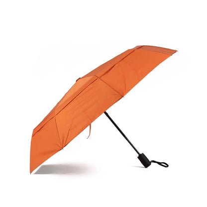 Roka London Bayswater B + Waterloo Ryggsäck 42 cm + Paraply – Burnt Orange