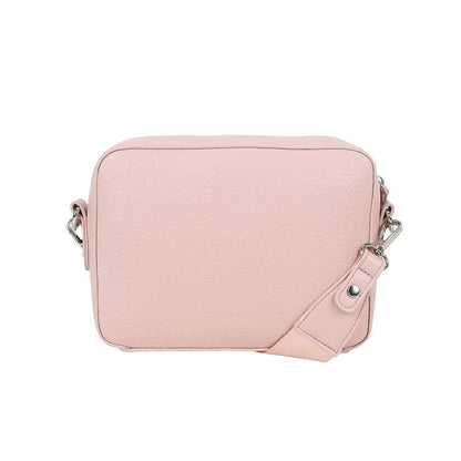 Ulrika Design Bar Zipper - Ljusrosa Axelväska 21cm