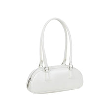 Ulrika Design Snake - Vit Handväska 28cm