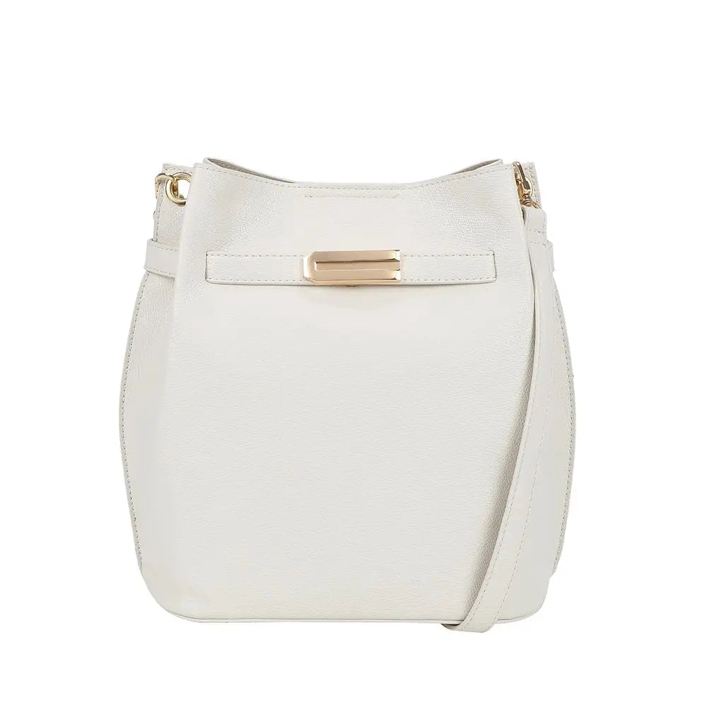 Ulrika Design Belt - Beige Handväska 38cm