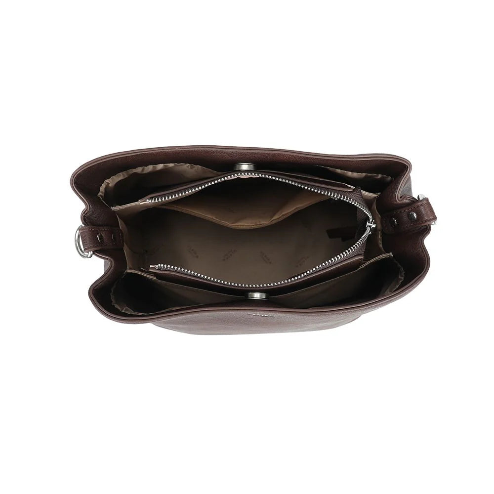 Ulrika Design Noos – Toteväska 26cm – Mörkbrun