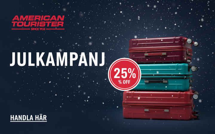 AMERICAN TOURISTER 25% bred