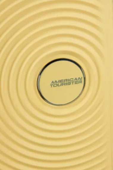 American Tourister Soundbox Mini kabinväska - Pastel Yellow