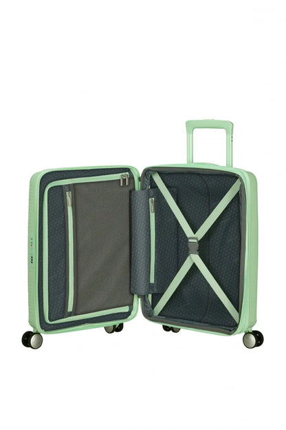 American Tourister Soundbox - Pastellgrön Kabinväska 55cm