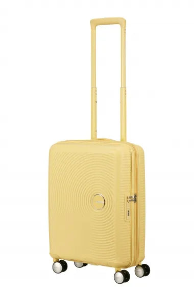 American Tourister Soundbox - Pastellgul Kabinväska 55cm