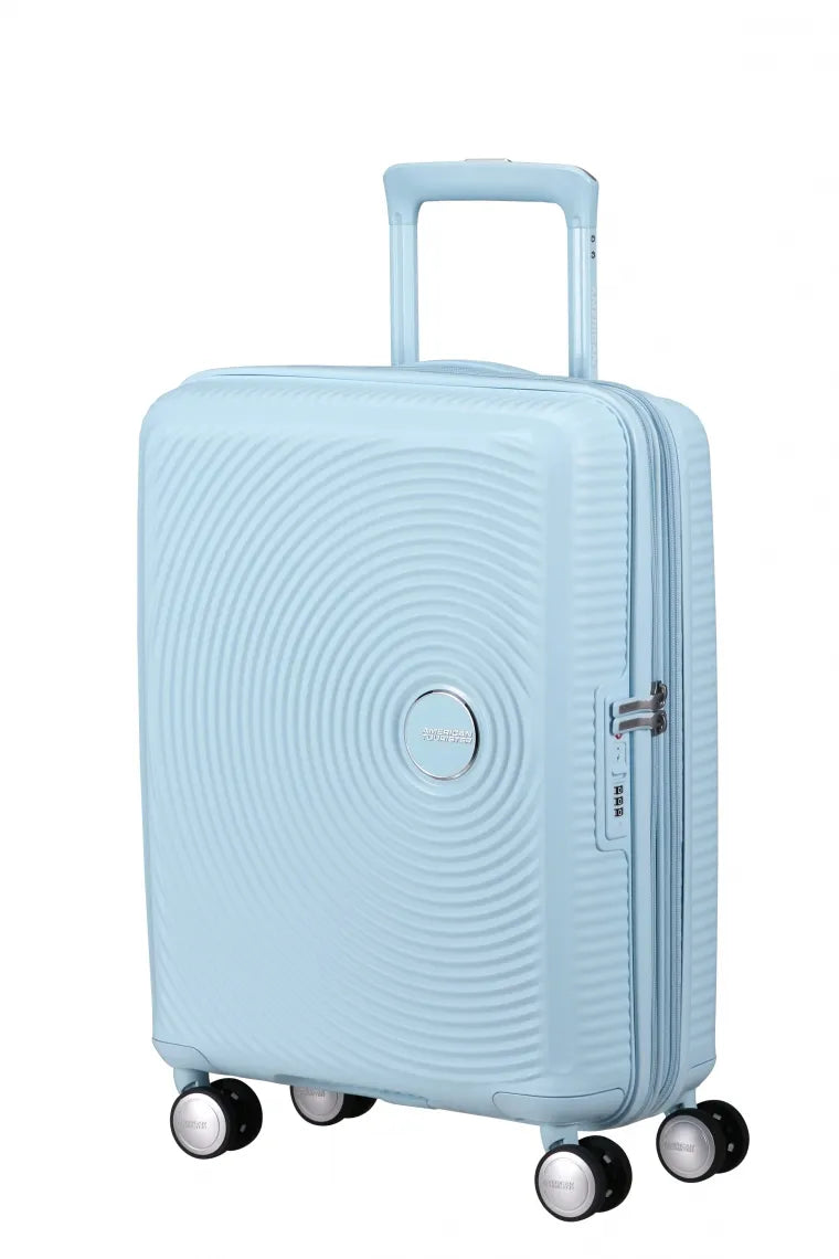 American Tourister Soundbox - Pastellblå Kabinväska 55cm