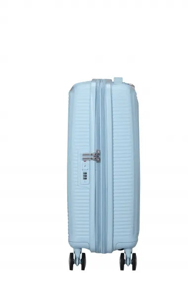 American Tourister Soundbox - Pastellblå Kabinväska 55cm