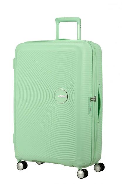 American Tourister Soundbox 77cm Stor Expanderbar Pastel Green