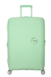 American Tourister Soundbox 77cm Stor Expanderbar Pastel Green