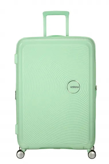 American Tourister Soundbox 77cm Stor Expanderbar Pastel Green