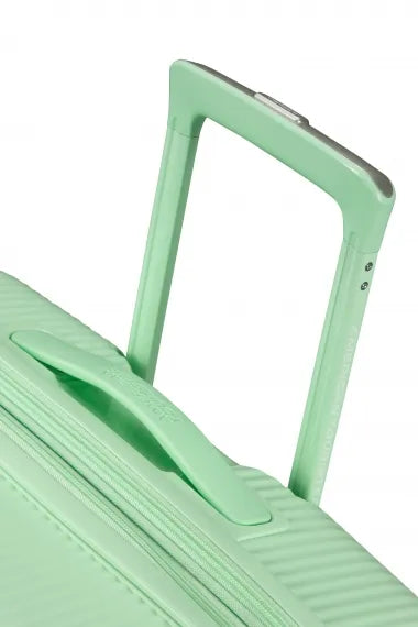 American Tourister Soundbox 77cm Stor Expanderbar Pastel Green
