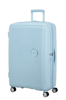 American Tourister Soundbox 77cm Stor Expanderbar Pastel Blue