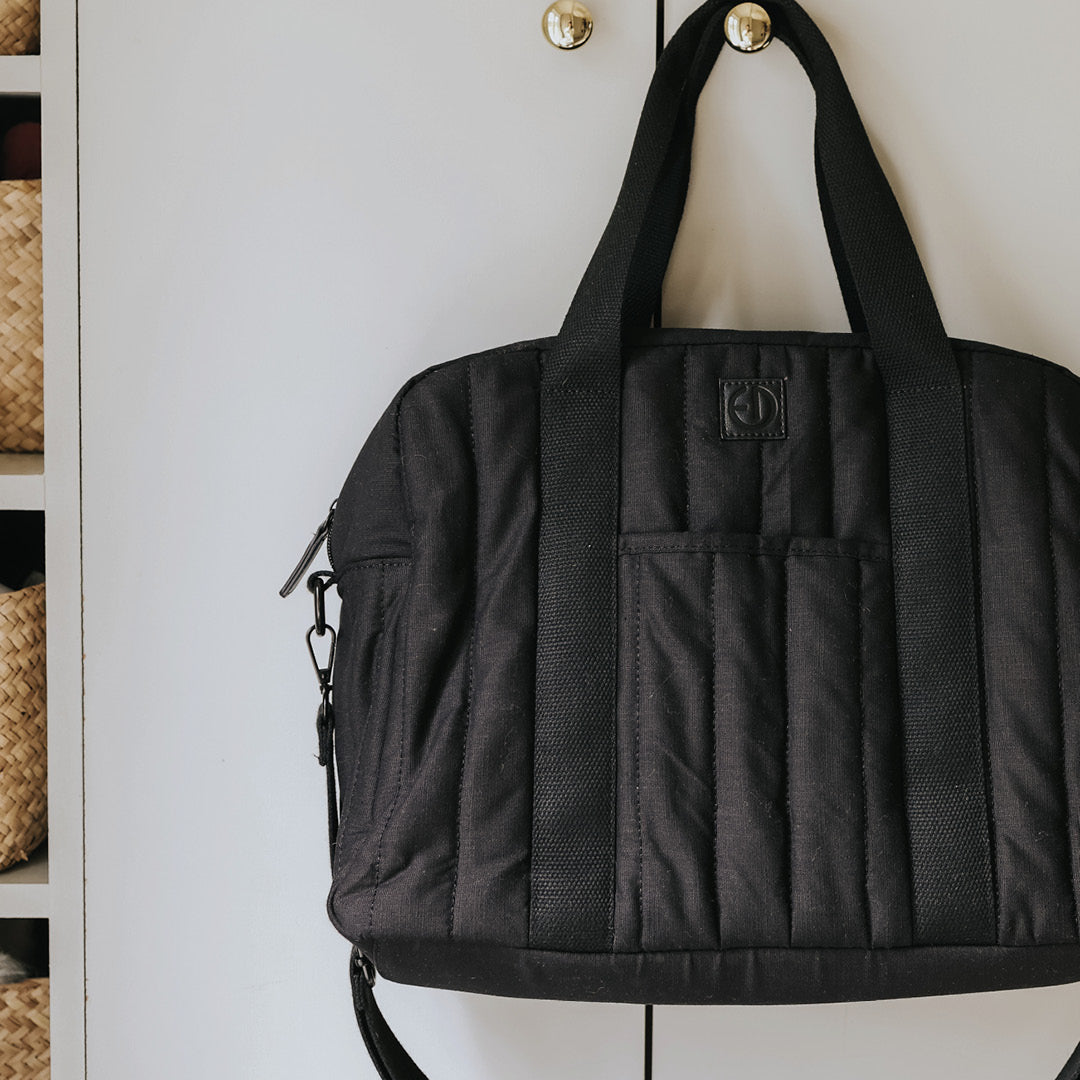 Elodei - Skötväska Quilted - Svart