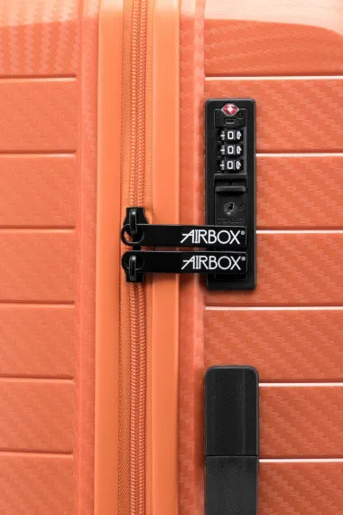 AIRBOX AZ18 resväskeset Orange (3-pack)
