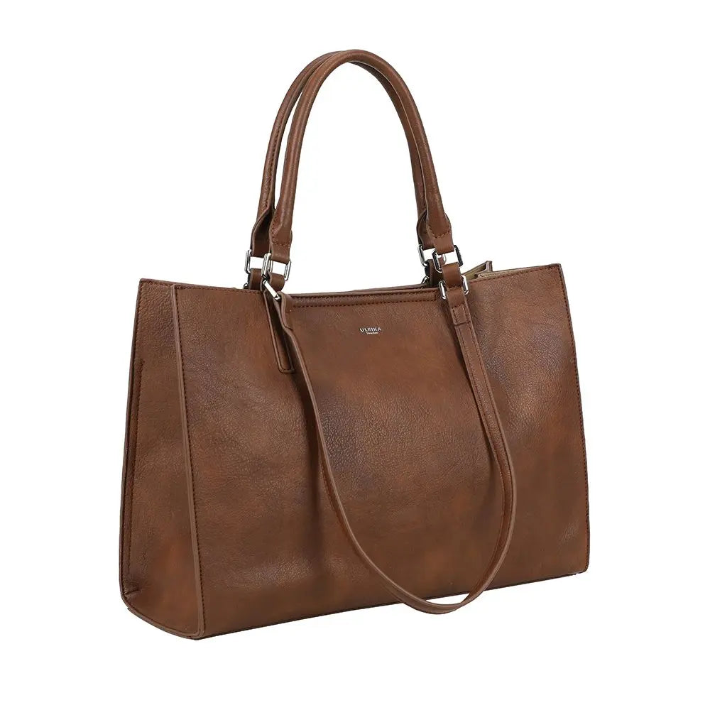 Ulrika Design Noos - Brun Toteväska 36cm
