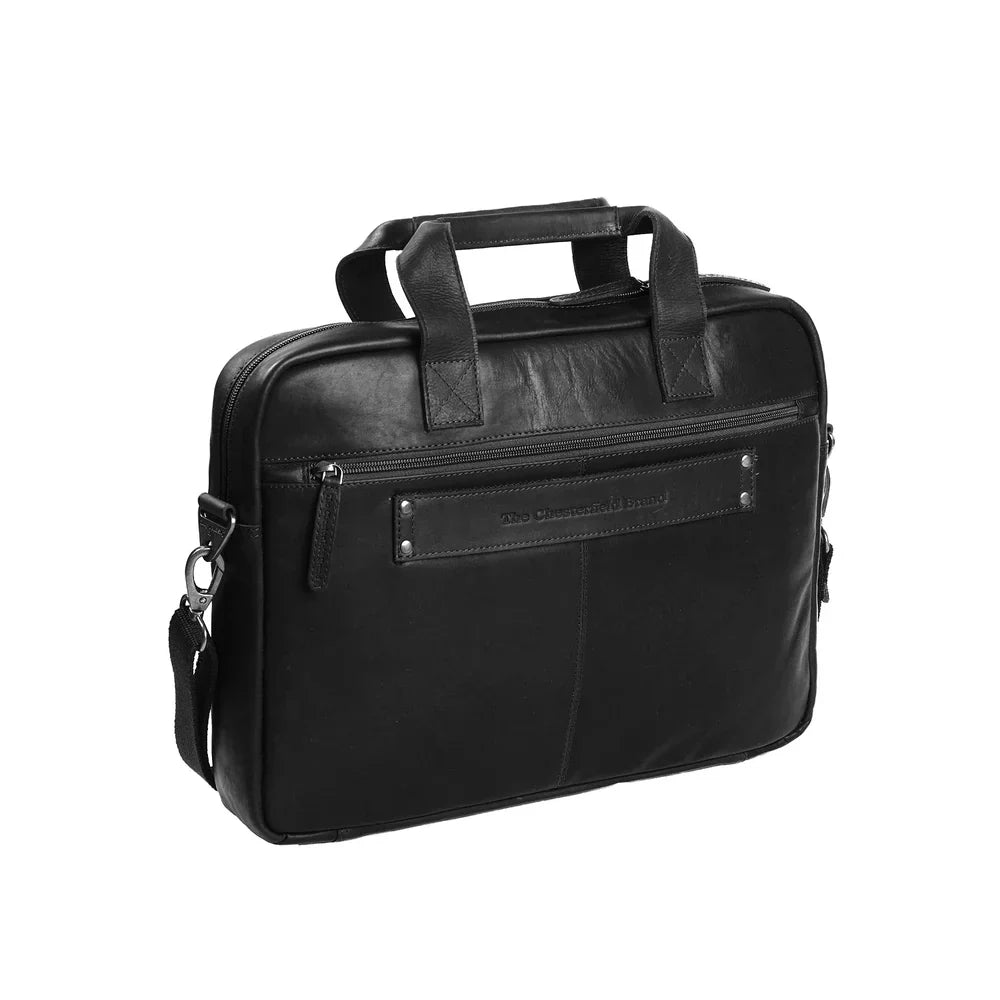 The Chesterfield Brand Calvi – Datorväska 15.6" – Svart